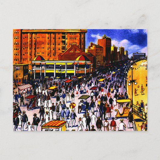  treinreizen in de Atlantische Oceaan Briefkaart (Voorkant)