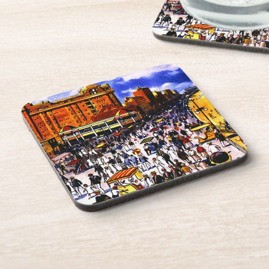  treinreizen in de Atlantische Oceaan Drankjes Onderzetter (Linkerzijde)