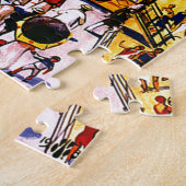  treinreizen in de Atlantische Oceaan Legpuzzel (Zijkant)