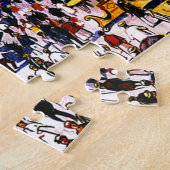  treinreizen in de Atlantische Oceaan Legpuzzel (Zijkant)