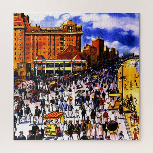  treinreizen in de Atlantische Oceaan Legpuzzel (Verticaal)