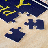  treinreizen in de Atlantische Oceaan Legpuzzel (Zijkant)