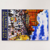  treinreizen in de Atlantische Oceaan Legpuzzel (Horizontaal)