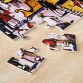  treinreizen in de Atlantische Oceaan Legpuzzel (Zijkant)