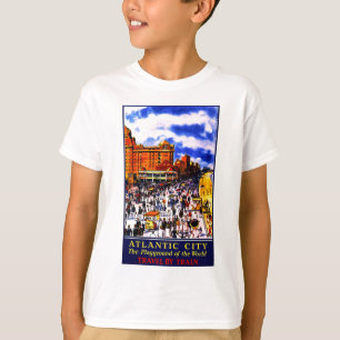 treinreizen in de Atlantische Oceaan T-shirt