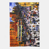  treinreizen in de Atlantische Oceaan Theedoek (Verticaal)