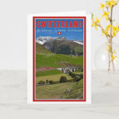 Treinrit door de Zwitserse Alpen Kaart (Gele Bloem)