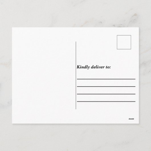 Treinrit met Kerstman en vrienden Feestdagenkaart (Achterkant)