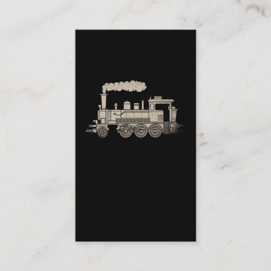 Treinrittrein voor de aandrijving van stuwstofloco visitekaartje (Voorkant)