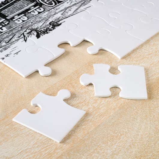 treinschets legpuzzel (Zijkant)