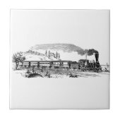  treinschets tegeltje (Voorkant)