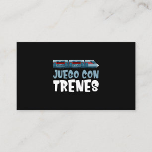 Treinset Locomotief Wagontekening Visitekaartje