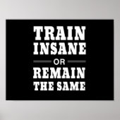 Treinsignaal of hetzelfde blijven poster (Voorkant)