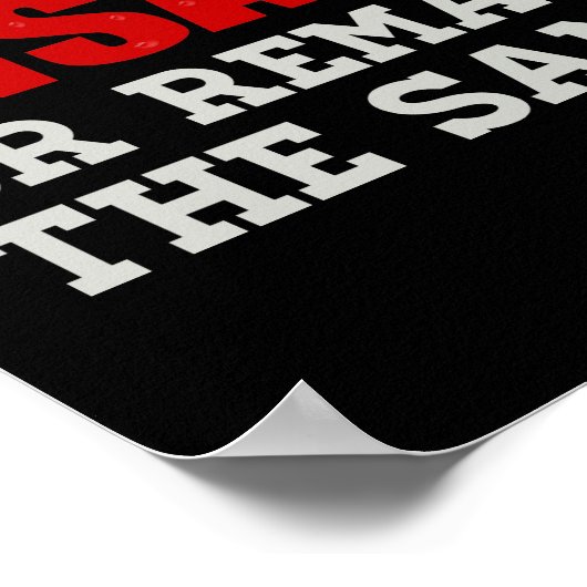 Treinsignaal of hetzelfde blijven poster (Hoek)