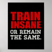 Treinsignaal of hetzelfde blijven poster (Voorkant)