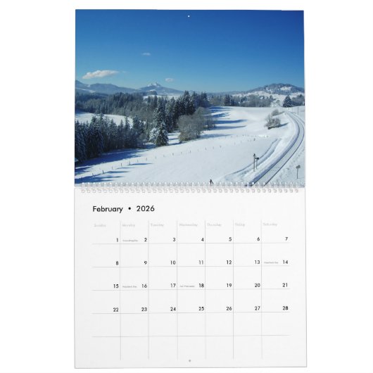 treinspoor kalender (Feb 2026)