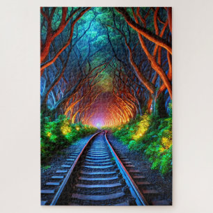 treinspoortunnel legpuzzel