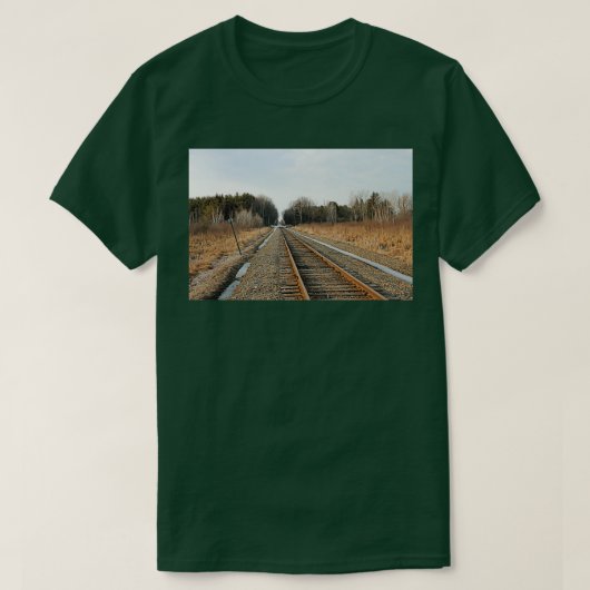Treinsporen 1 t-shirt (Design voorkant)
