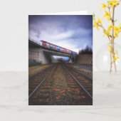 Treinsporen in Seattle Kaart (Gele Bloem)