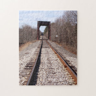 Treinsporen Legpuzzel