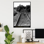 Treinsporen Poster (Thuiskantoor)