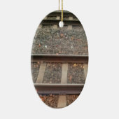 Treinsporen, spoorweg keramisch ornament (Rechts)