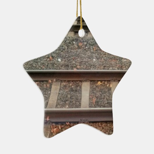 Treinsporen, spoorweg keramisch ornament (Rechts)