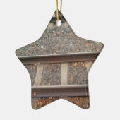 Treinsporen, spoorweg keramisch ornament (Links)