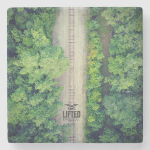 Treinsporen Stenen Onderzetter