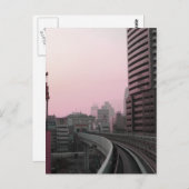 Treinsporen van Tokio Briefkaart (Voorkant / Achterkant)