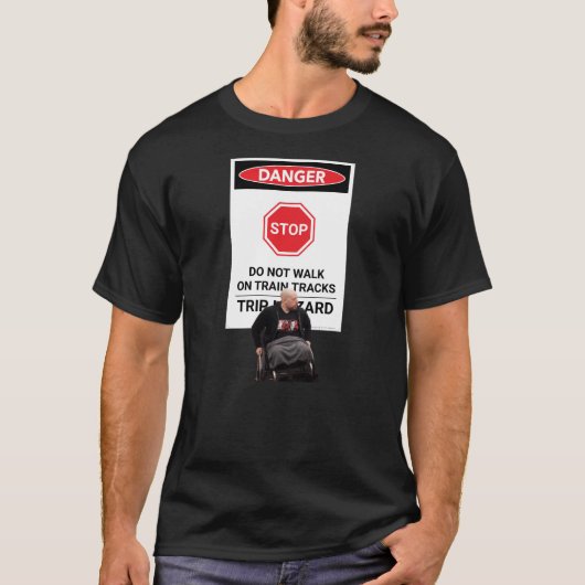 Treinsporen van verdriet t-shirt (Voorkant)