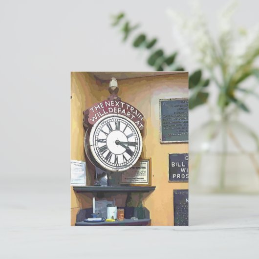 TREINSTALLATIES BRIEFKAART (Staand voorkant)