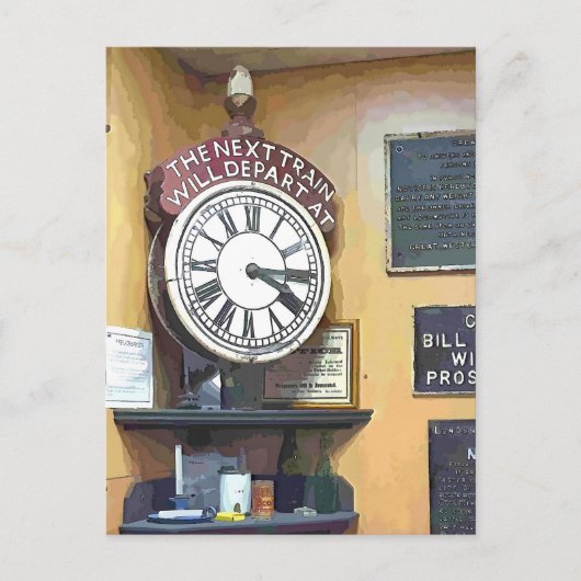 TREINSTALLATIES BRIEFKAART (Voorkant)