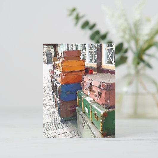 TREINSTALLATIES BRIEFKAART (Staand voorkant)