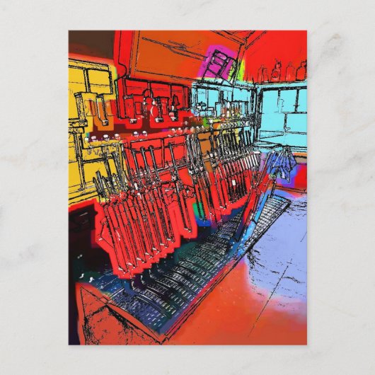 TREINSTALLATIES BRIEFKAART (Voorkant)