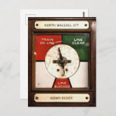 TREINSTALLATIES BRIEFKAART (Voorkant / Achterkant)