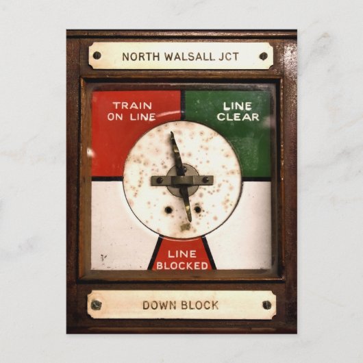 TREINSTALLATIES BRIEFKAART (Voorkant)