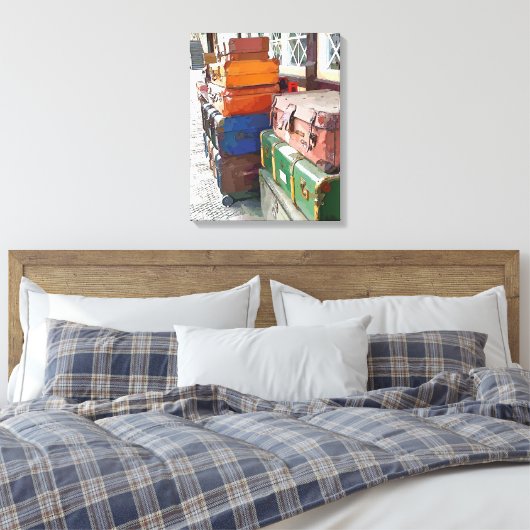 TREINSTALLATIES CANVAS AFDRUK (Insitu (Slaapkamer))