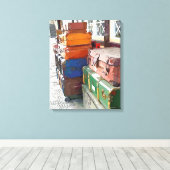 TREINSTALLATIES CANVAS AFDRUK (Insitu (Houten vloer))