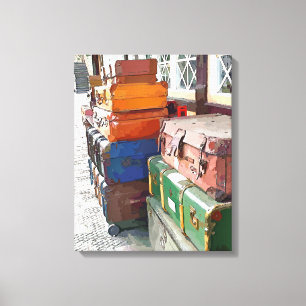 TREINSTALLATIES CANVAS AFDRUK