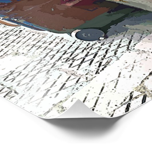 TREINSTALLATIES FOTO AFDRUK (Hoek)