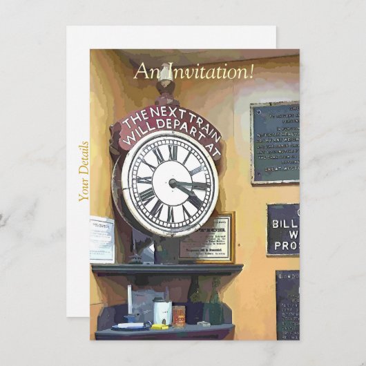 TREINSTALLATIES KAART (Voorkant / Achterkant)