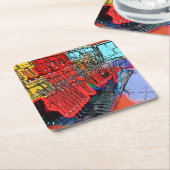 TREINSTALLATIES KARTONNEN ONDERZETTERS (Schuin)