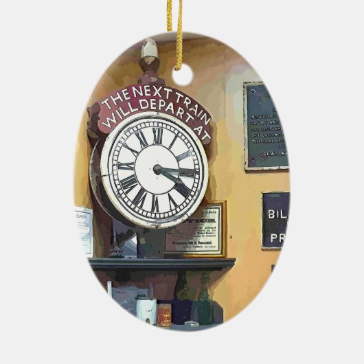 TREINSTALLATIES KERAMISCH ORNAMENT (Achterkant)