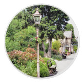 TREINSTALLATIES KERAMISCHE KNOP (Voorkant)