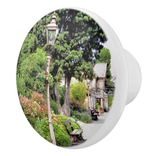 TREINSTALLATIES KERAMISCHE KNOP (Rechts)