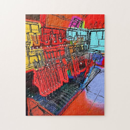 TREINSTALLATIES LEGPUZZEL (Verticaal)