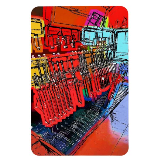 TREINSTALLATIES MAGNEET (Verticaal)