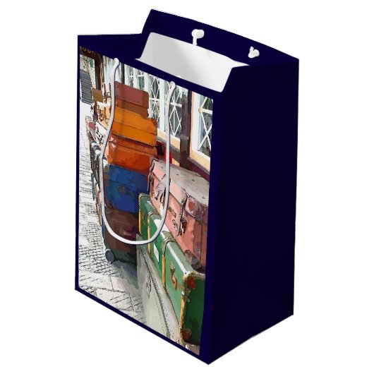 TREINSTALLATIES MEDIUM CADEAUZAKJE (Achterkant Gekanteld)