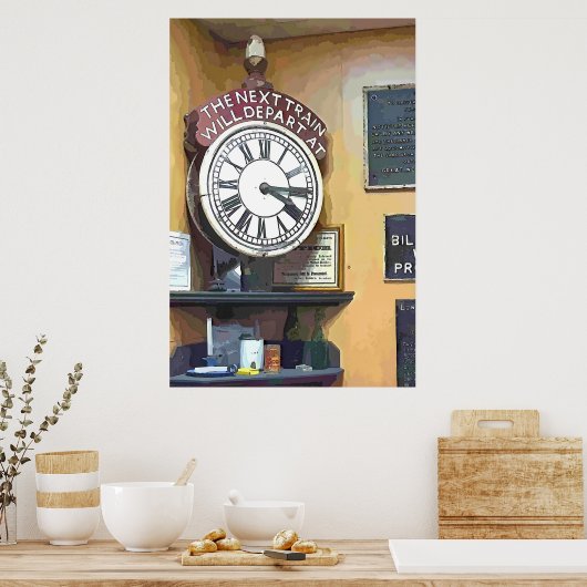 TREINSTALLATIES POSTER (Keuken)